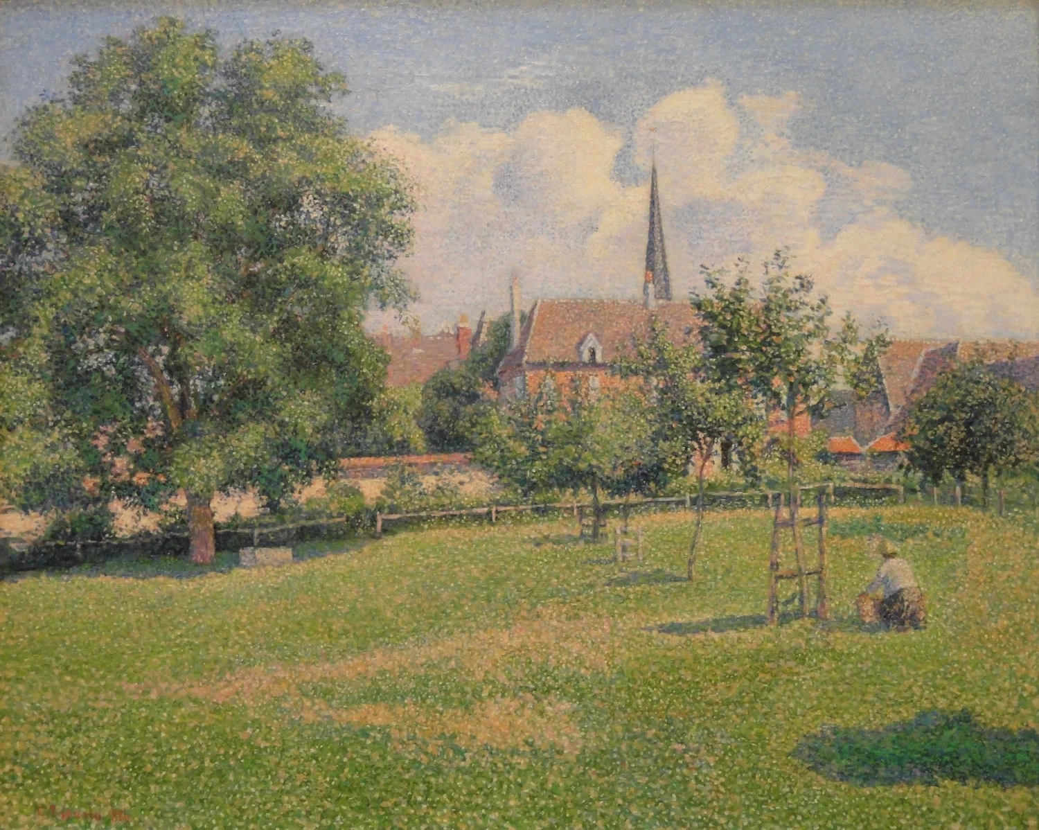 La Casa della Sorda e il Campanile di Eragny - Indianapolis Museum of Art